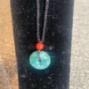 Elevate your jewelry collection with the charm of Guatemala Jade Circle Necklace, a trendy gemstone choice at KJsKrystals, LLC.