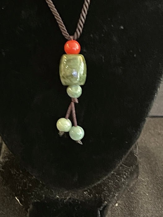 Guatemala Jade Oval Necklace