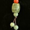 Discover the captivating beauty of Guatemala Jade Oval Necklace from KJsKrystals, LLC, and enhance your style with this exquisite piece.